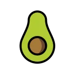 Avocado SVG Icon